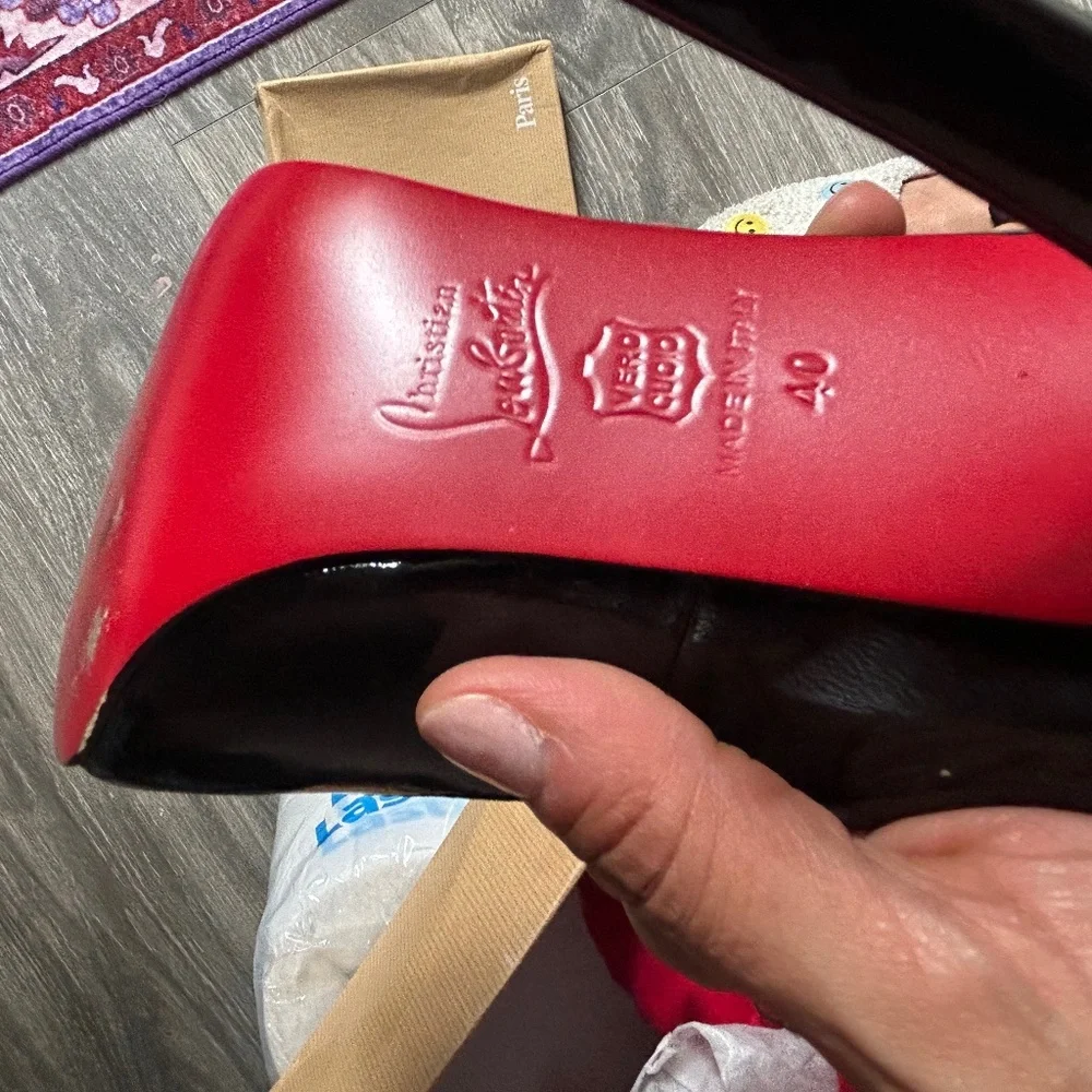 Christian Louboutin Pumps. Size 40. Made in Italy - Picture 6 of 12